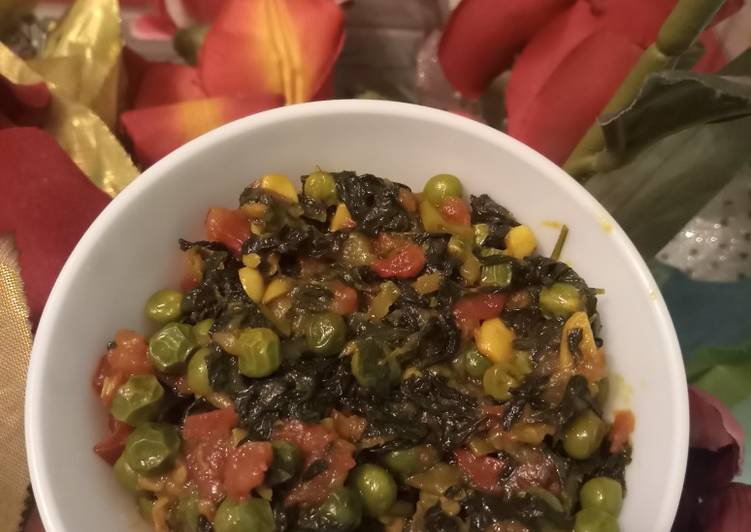 Recipe of Homemade Methi matar