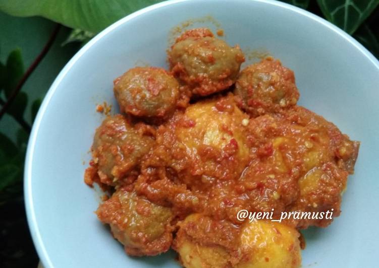 Telur Bakso Bumbu Bali