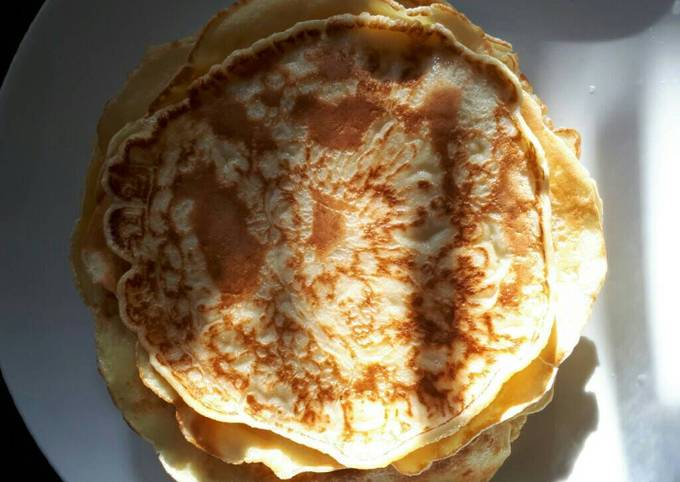 Pancakes for breakfast