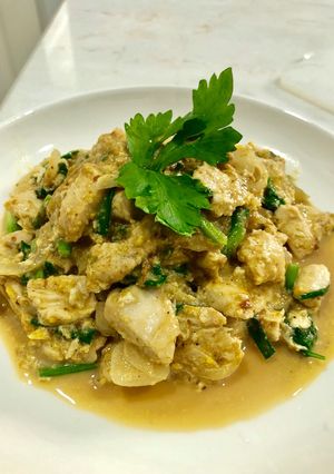 รูปของ ไก่ผัดผงกะหรี่