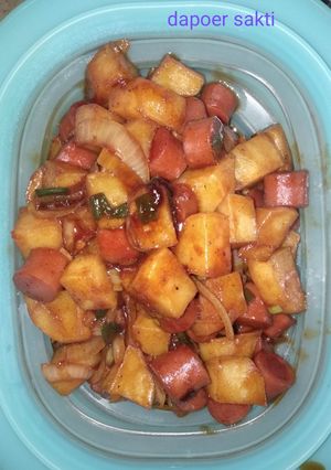 Foto resep Kentang sosis saus barbeque