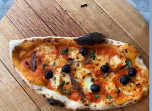 Foto de Pizza de Tomate Seco