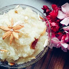 A picture of Semolina Halwa.
