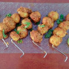 Tandoori baby potato A picture of Tandoori baby potato.