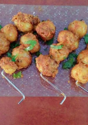 A picture of Tandoori baby potato.