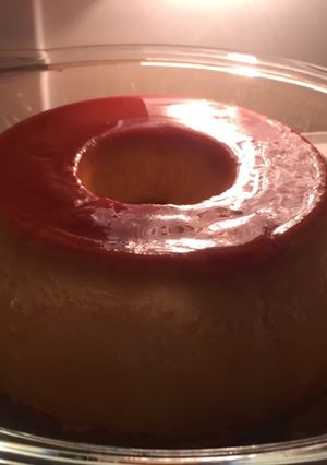 Una foto de Flan casero!