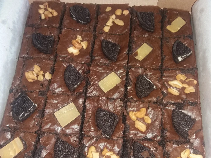 Langkah Mudah untuk Membikin Resep Fudgy Brownies Shiny Crush yang Sempurna Anti Ribet, Sempurna