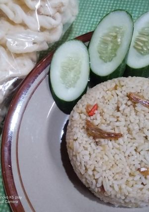 Foto resep Nasi goreng pake teri👍