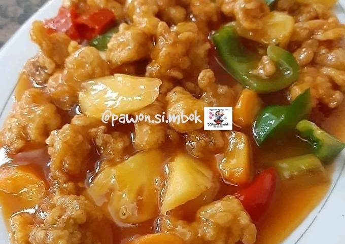 Ayam kluyuk asam manis pawon si mbok