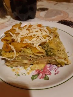 Brokkolis tészta recept fotója