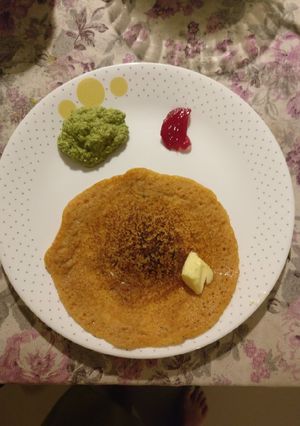 A picture of Adai Dosa.