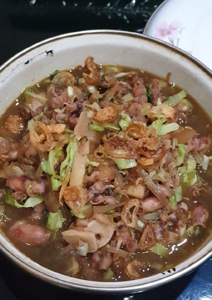Foto resep Baby Cumi Saos Tiram