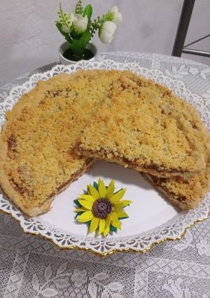 Una foto de Tarta de coco 🥥y dulce de leche