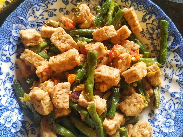 Langkah Mudah untuk Membikin Resep Oseng tempe kacang panjang yang Lezat Anti Ribet, Bikin Ngiler