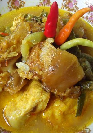 Foto resep Ikan pari bumbu jangkep