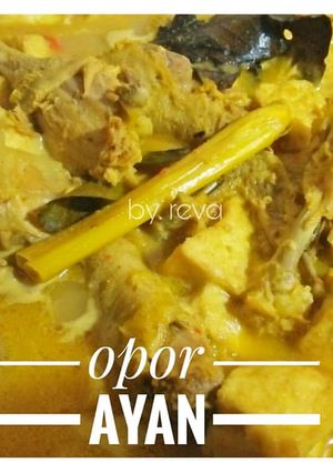 Foto resep OPOR AYAM enak dan sederhana