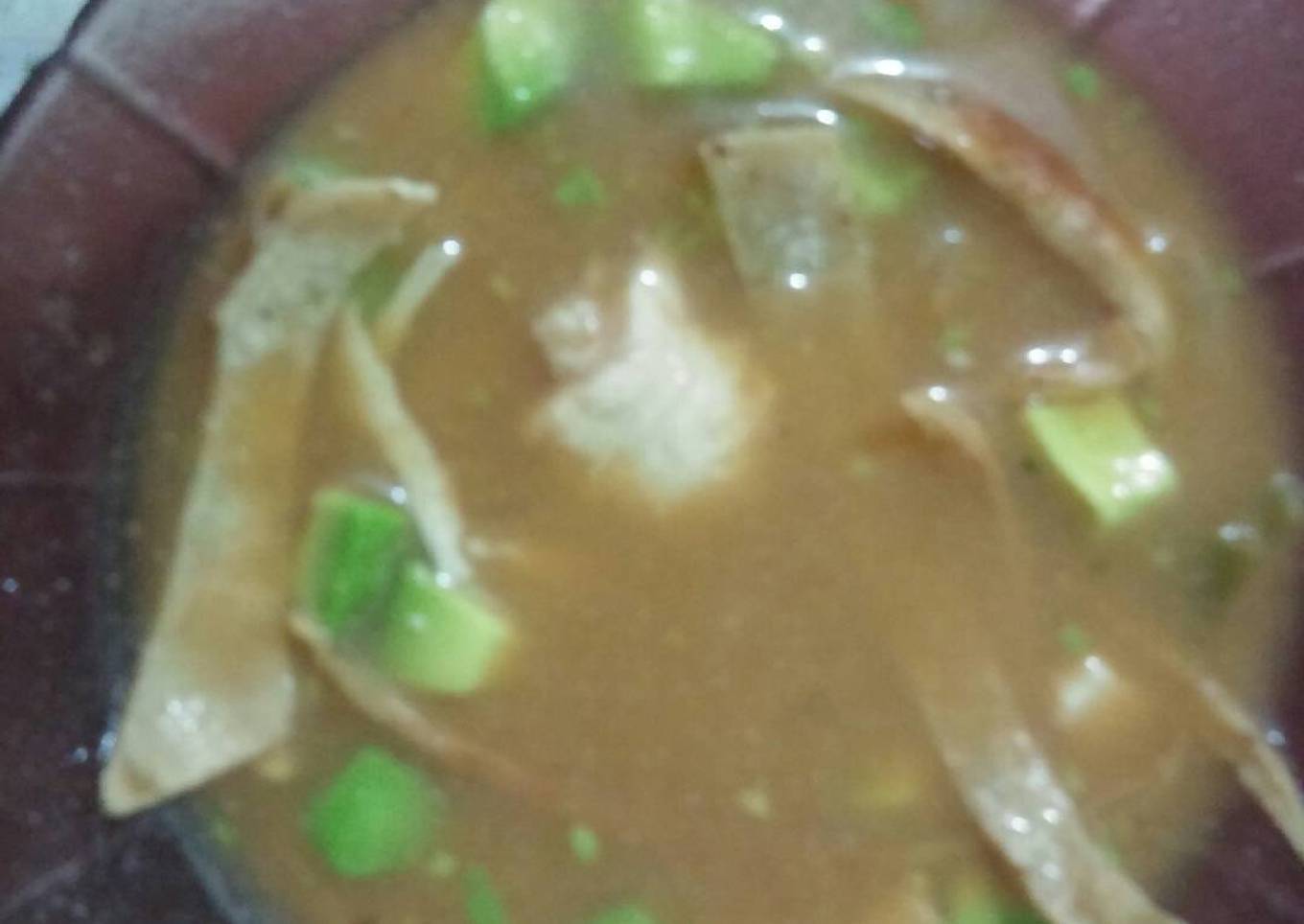 Sopa de tortilla