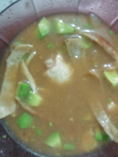 Una foto de Sopa de tortilla