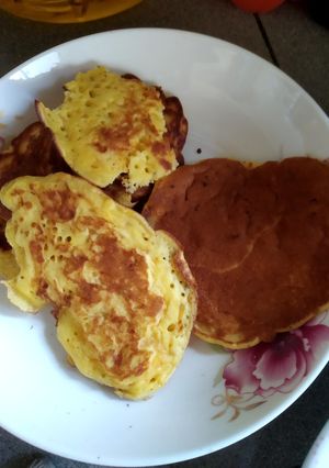 Hình của món Pancake cam.