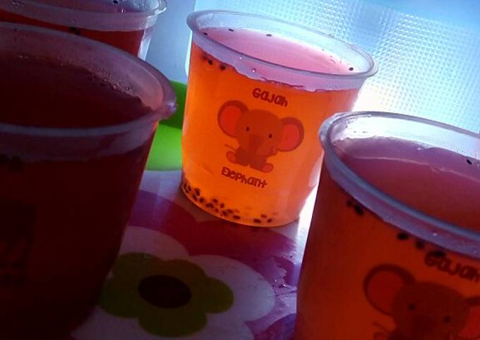 Resep Agar Agar Biji Selasih Buat Cemilan Anak Oleh Yayi Ibukayrarendra Cookpad