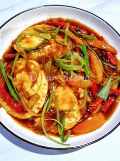 Foto resep Telur ceplok asam manis