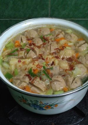 Foto resep SOP bakso sapi