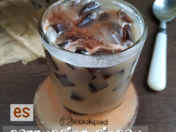 Langkah Gampang Membuat Resep Es Cappuccino Cincau yang Sempurna Anti Ribet, Menggugah Selera