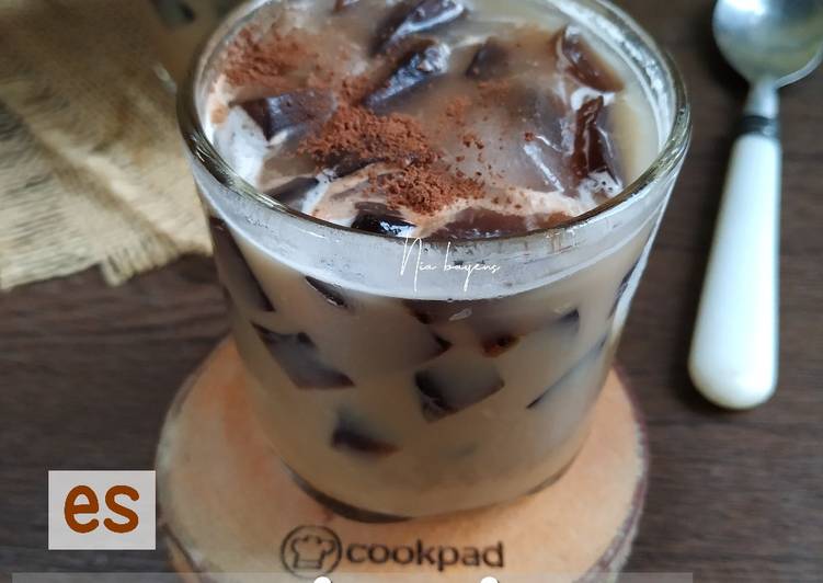 Resep: Makan di DimeEs Cappuccino Cincau
