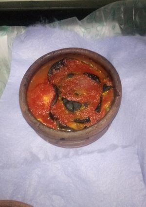 صورة لوصفة طاجن مسقعه دايت