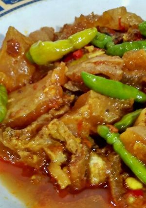Foto resep Towel/ kikil bumbu kari