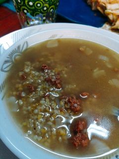 صورة لوصفة شوربة فريكة