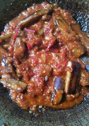 Foto resep Balado terong setan