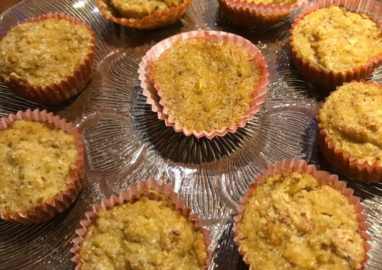CUPCAKE DE COCO RALLADO Y ALMENDRAS sin gluten