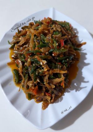 Foto resep Sambal teri cabe ejo