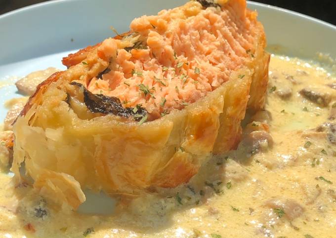 Salmon Wellington