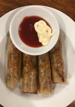 Hình của món Chả giò với NCKD.