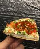 Pizza ít calo (đế Tortilla)