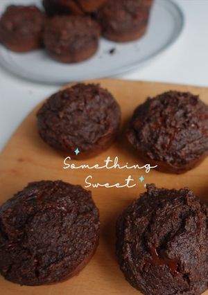 【純素無油】巧克力杯子蛋糕 的食譜成品照片