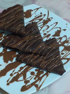 صورة لوصفة كريب الشكولاطة