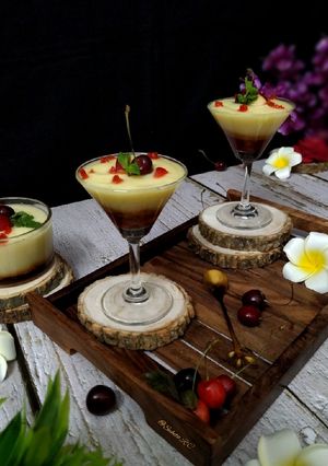 A picture of "Caramel Apple Milk Pudding".