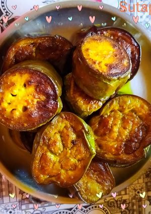বেগুন ভাজা(begun bhaja recipe in Bengali) রেসিপির প্রধান ছবি