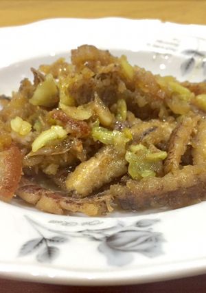 Hình của món Bề bề sốt chua ngọt.
