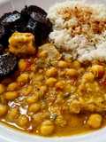 GARBANZOS Y MATAMBRE🐮 (sobrebarriga)🥣en Olla Express...!