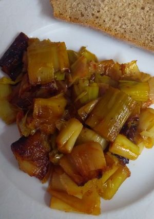 Φωτογραφία της συνταγής Πράσα στο φούρνο