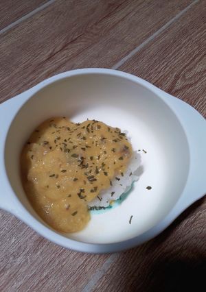 Foto resep Mpasi 1 yo sup jagung ikan nila