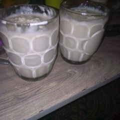 A picture of My coconut pudding.