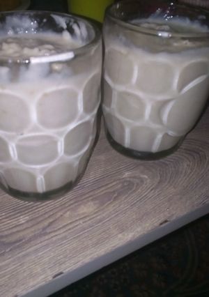 A picture of My coconut pudding.