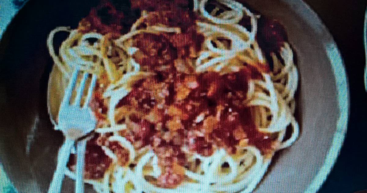 Spaghetti Bolognese For Two Recipe by Teeganpops7716 Cookpad