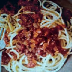 A picture of Spaghetti Bolognese For Two.
