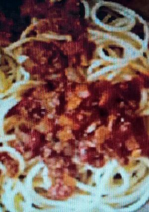 A picture of Spaghetti Bolognese For Two.